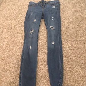 Hollister distressed jeans